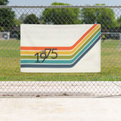Vintage 1975 Design Party Banner (Insitu)