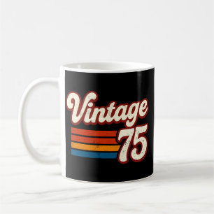 Vintage 1975 Hergestellt 1975 50. Geburtstag 50 Ja Kaffeetasse