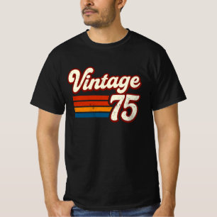 Vintage 1975 Hergestellt in 1975 50. Geburtstag 50 T-Shirt