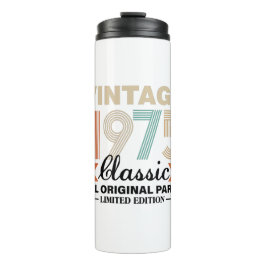 Vintage 1975 imited Edition Birthday Thermosbecher