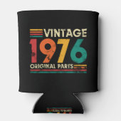 Vintage 1976 50th Birthday Dosenkühler (Rückseite)