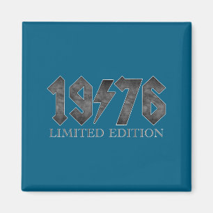 Vintage 1976 Clic 50 Jahre alt Bday 50. Geburtstag Magnet