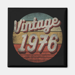 VINTAGE 1976 GEBURTSTAGSGESCHENK FÜR MÄNNER FRAUEN MAGNET
