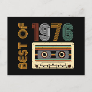 Vintage 1976 Hergestellt 1976 70. Geburtstag 50 Ja Postkarte