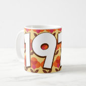 Vintage 1976 kaffeetasse (Vorderseite Links)