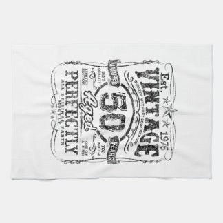 Vintage 1976 Limited Edition Shirt 50 Year Old 50t Geschirrtuch