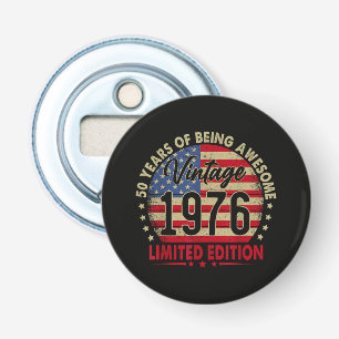 Vintage 1976 limitierte Auflage 50. Geburtstag Flaschenöffner