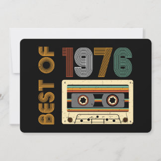 Vintage 1976 Made in 1976 70th Birthday 50 Years Einladung