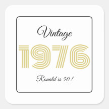 Vintage 1976 Retro Geburtstag 50. Geburtstag Name