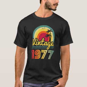 Vintage 1977 45 Jahre alte Männer und Frauen 44. G T-Shirt