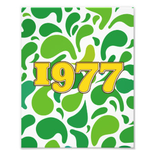 Vintage 1977 fotodruck