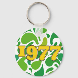 Vintage 1977 schlüsselanhänger
