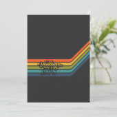 Vintage 1978 Style Birthday Invitation Einladung (Stehend Vorderseite)