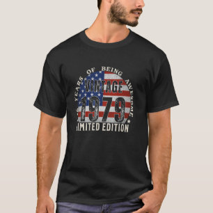 Vintage 1979 limitierte Auflage 46 Jahre alte Gesc T-Shirt