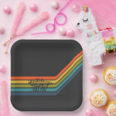 Vintage 1979 Retro Design paper plates Pappteller (Party)