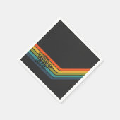 Vintage 1979 Style Birthday paper napkin. Serviette (Ecke)