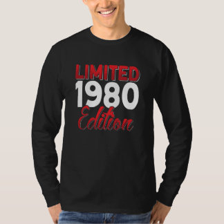 Vintage 1980 Retro Bitrthday T-Shirt