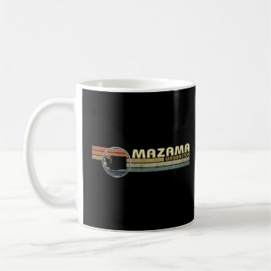 Vintage 1980s Stil MAZAMA, WA Kaffeetasse