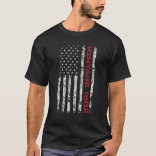 Vintage 1982 41. Geburtstag 41 Jahre alte US-Flagg T-Shirt