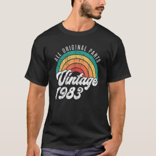 Vintage 1983 39. Geburtstag Klassischer Retro 39 T-Shirt