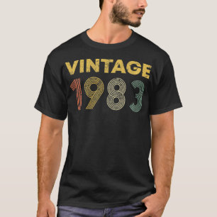 Vintage 1983 39. Geburtstagsgeschenk Männer Frauen T-Shirt