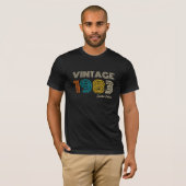 Vintage 1983 43. Geburtstag T-Shirt (Vorne ganz)
