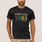 Vintage 1983 43rd Birthday T-Shirt (Vorderseite)