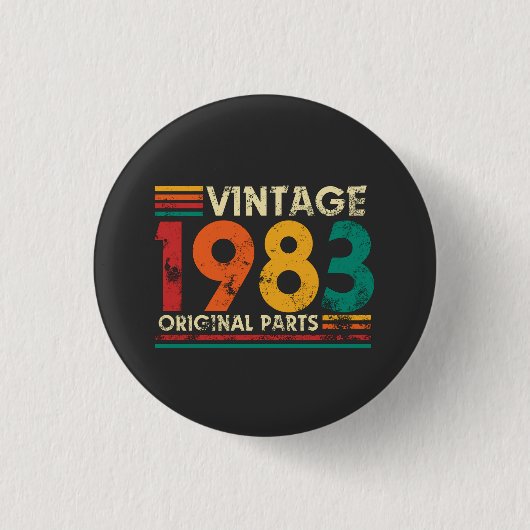 Vintage 1983 button (Vorderseite)