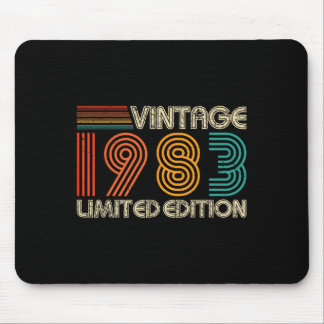 Vintage 1983 limitierte Auflage Clic 1983 Männer F Mousepad
