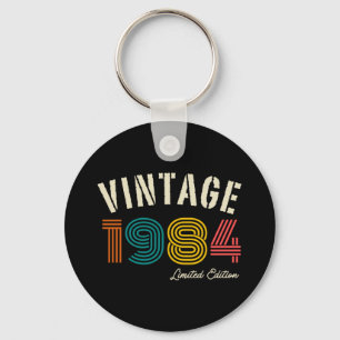 Vintage 1984 40. Geburtstag Schlüsselanhänger