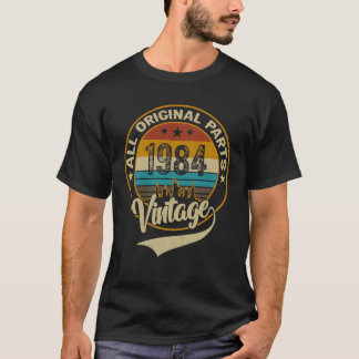 Vintage 1984 Alle Originalteile Retro T-Shirt