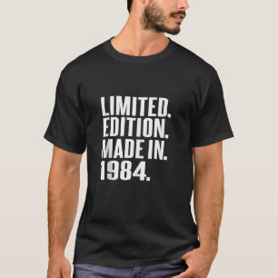 Vintage 1984 Lustig 40 Jahre alte Männer Frauen 40 T-Shirt