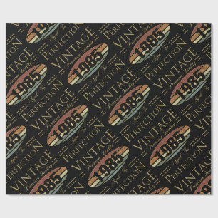 Vintage 1985 40. Geburtstag Geschenkpapier