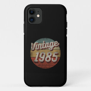 VINTAGE 1985 GEBURTSTAGSGESCHENK FÜR MÄNNER FRAUEN Case-Mate iPhone HÜLLE