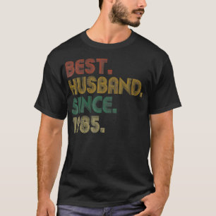 Vintage 1985 Retro 36 Jahre Hochzeitsjubiläum 36. T-Shirt