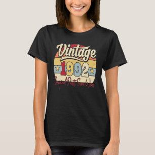 Vintage 1992 Originalteile einige tragen Retro 31s T-Shirt