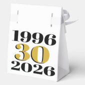 Vintage 1996 Milestone 30th Birthday   Geschenkschachtel (Rückseite)