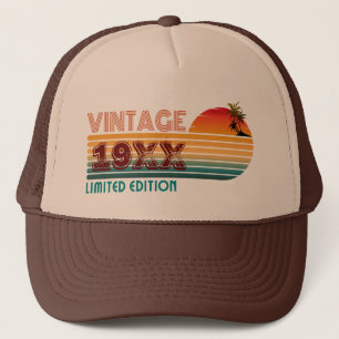 Vintage 19XX limitierte Auflage Truckerkappe