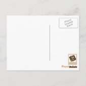 Vintage 1-Green Postkarte (Rückseite)