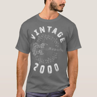 Vintage 2000 Geburtstags Limited Edition Gitarrenm T-Shirt