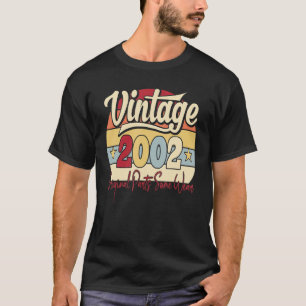 Vintage 2002 Originalteile einige tragen Retro 21s T-Shirt