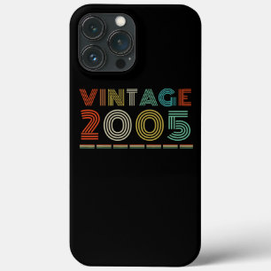 Vintage 2005 17 Jahre alte Geschenke 17. Geburtsta Case-Mate iPhone Hülle