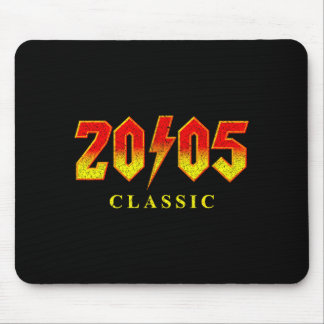 Vintage 2005 Clic Rock 21 Jahre alte Männer 21. Ge Mousepad