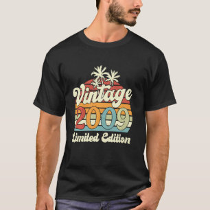 Vintage 2009 Distressed 13. Geburtstag 13 Jahre al T-Shirt