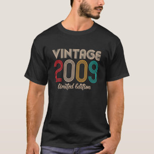 Vintage 2009 limitierte Auflage 13. Geburtstag 13 T-Shirt
