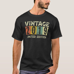 Vintage 2019 Limitierte Auflage 3. Geburtstag T-Shirt