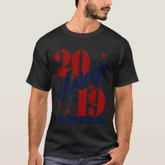 Vintage 2019 Limitierte Auflage 6. Geburtstag Herr T-Shirt