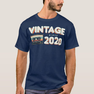 Vintage 2020 Retro Vintage Nostalgischer Geburtsta T-Shirt
