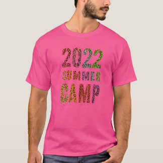 Vintage 2022 Sommercamp Leopardendruck Personal St T-Shirt
