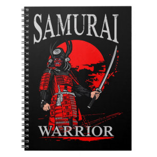 Vintage 2026 Samurai Japanische Kriegerlegenden Notizblock